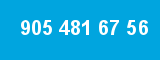 905 481 67 56